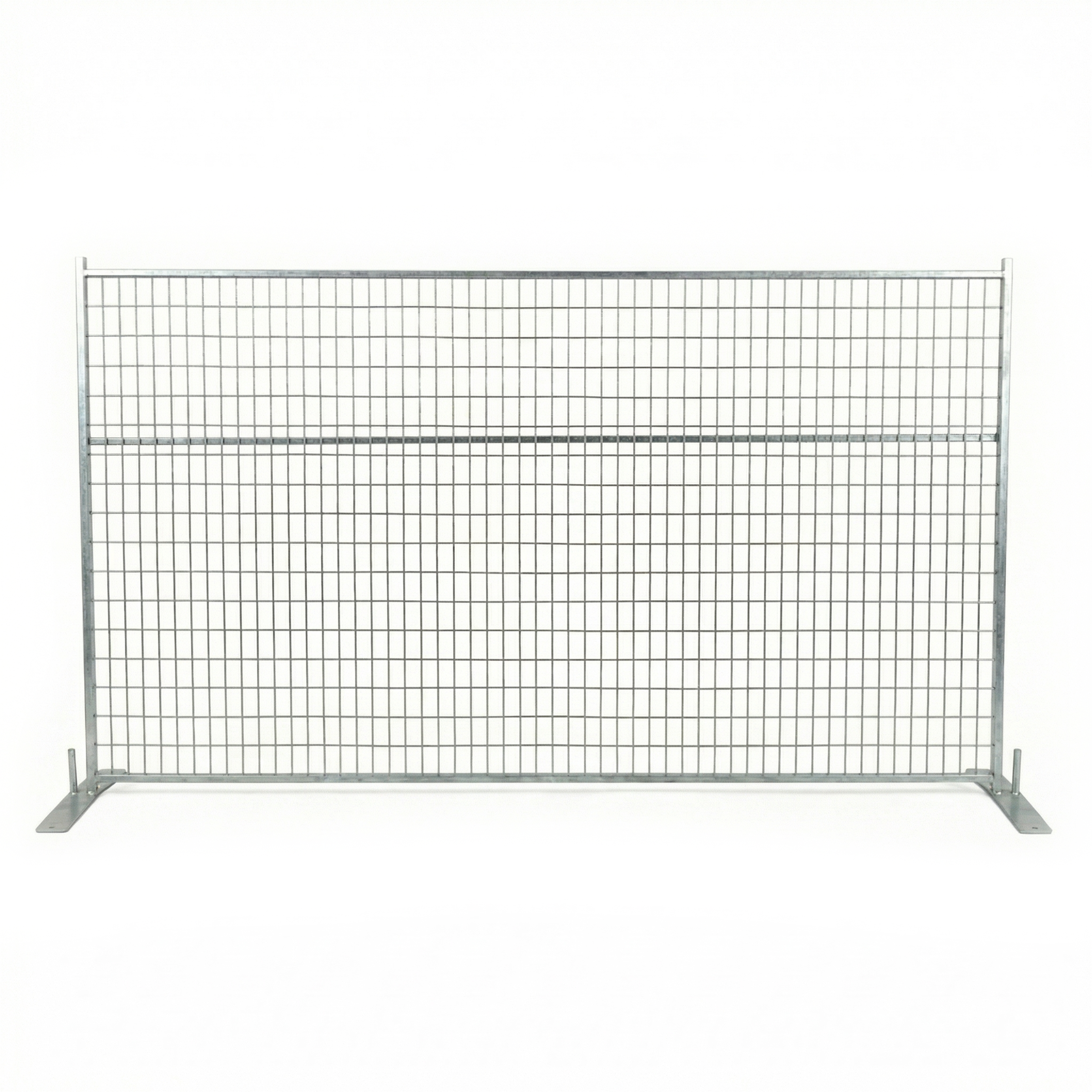Temporary fence rental panels